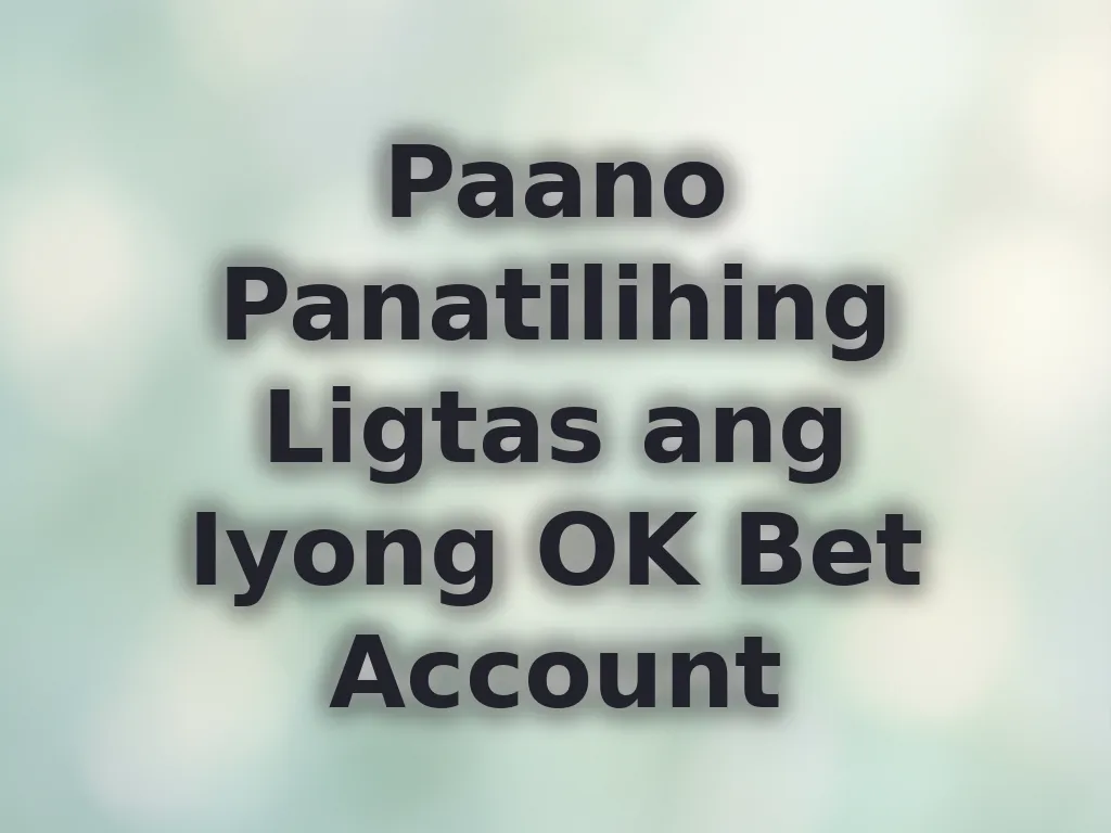 Account security