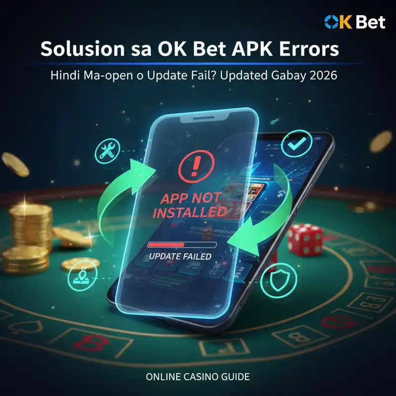 OK Bet APK Error Troubleshooting Guide 2026