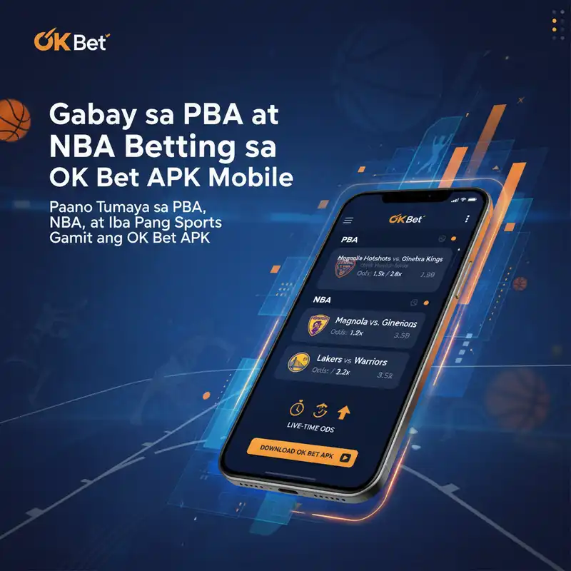 PBA and NBA Betting on OK Bet APK Mobile